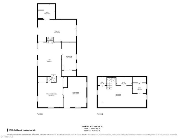 2511 Cid Road, Lexington, NC 27292