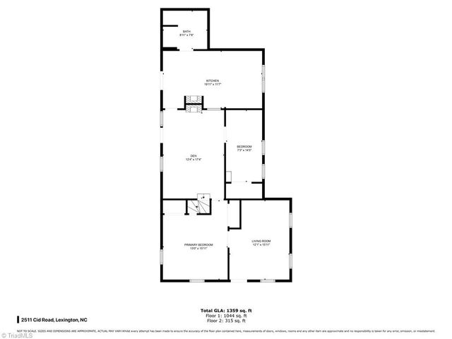 2511 Cid Road, Lexington, NC 27292