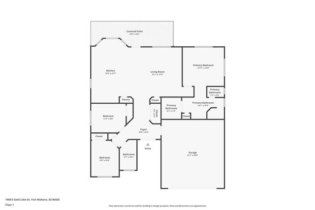 1958 E Gold Lake Drive, Fort Mohave, AZ 86426