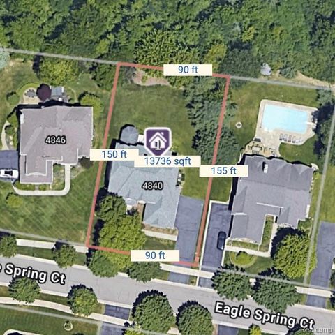 4840 Eagle Springs Court, Clarkston, MI 48348