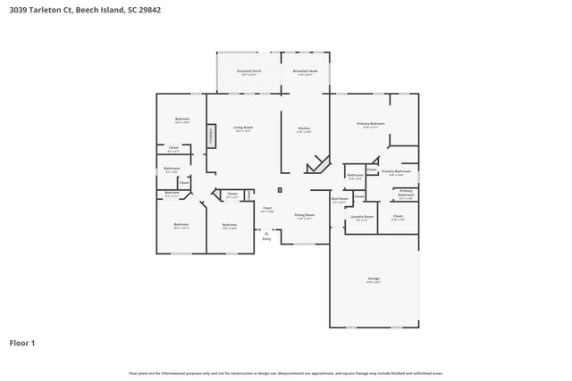 3039 Tarleton Court, Beech Island, SC 29842