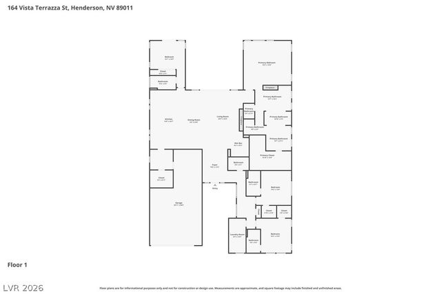 164 Vista Terrazza Street, Henderson, NV 89011