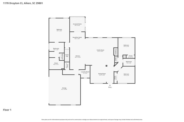 1170 Drayton Court, Aiken, SC 29801