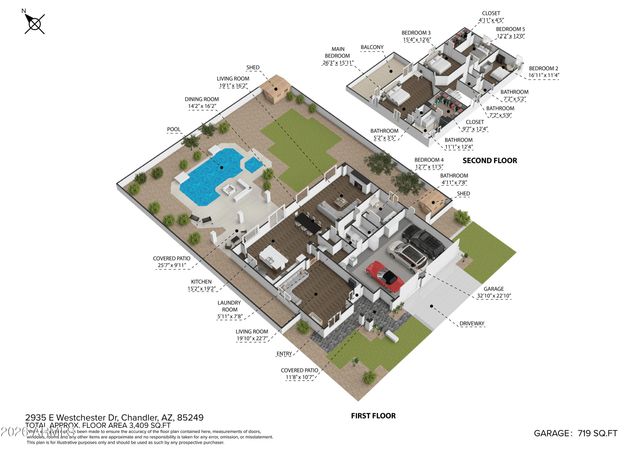 2935 E WESTCHESTER Drive, Chandler, AZ 85249