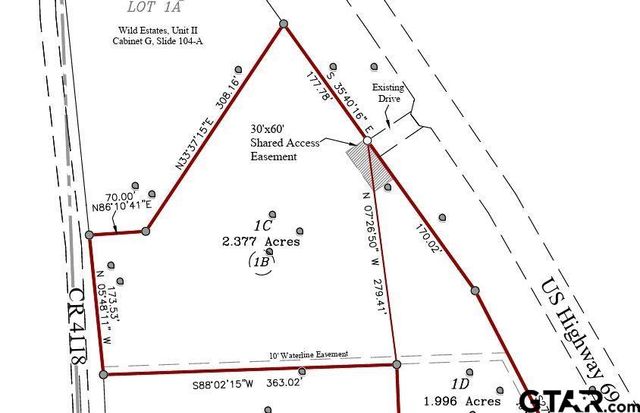 Lot 1C US Highway 69, Lindale, TX 75771