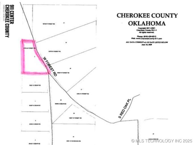 15739 W Forest Road, Park Hill, OK 74451