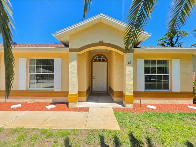 40 PACIFIC DRIVE, Palm Coast, FL 32164