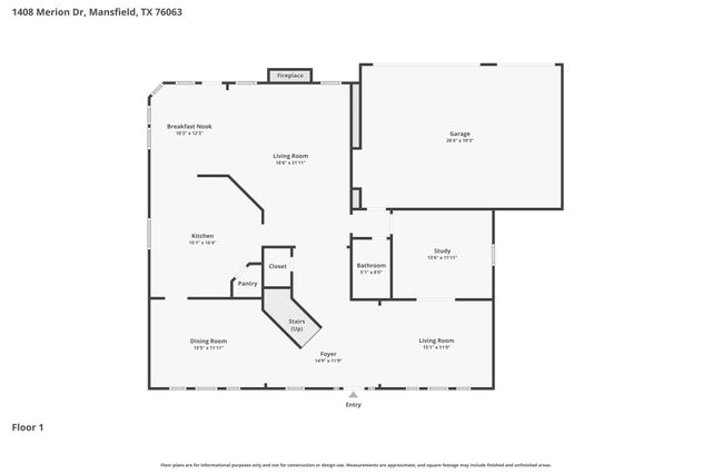 1408 Merion Drive, Mansfield, TX 76063