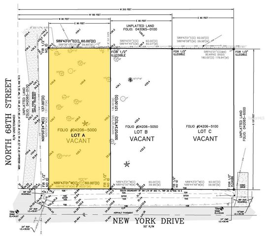 6806 NEW YORK DRIVE Lot A, Tampa, FL 33619