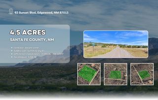62 SUNSET Boulevard, Edgewood, NM 87015