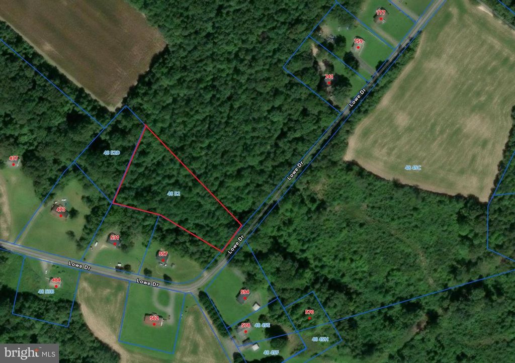 LOT 52 LOWE DR, Hague, VA 22469