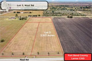 Lot 3 Neal Rd, Beasley, TX 77417