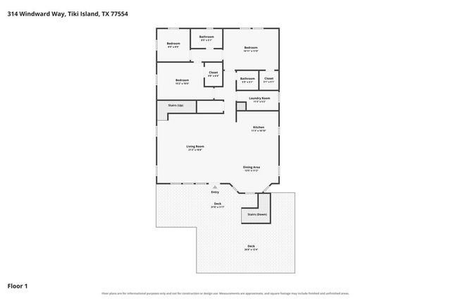 314 Windward Way, Tiki Island, TX 77554