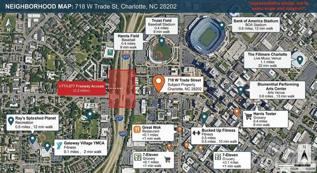 718 W Trade Street 414, Charlotte, NC 28202