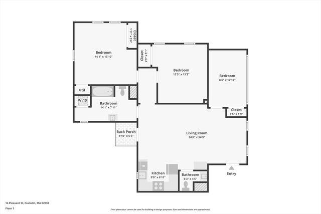 14 Pleasant St A, Franklin, MA 02038