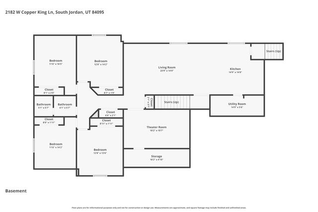 2182 W COPPER KING LN, South Jordan, UT 84095