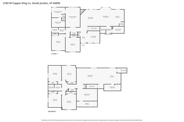 2182 W COPPER KING LN, South Jordan, UT 84095