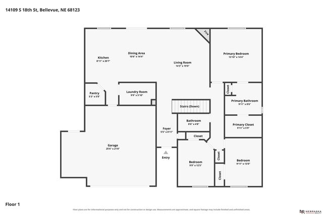 14109 S 18th Street, Bellevue, NE 68123