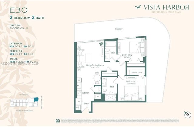 555 S River Drive 630, Miami, FL 33136