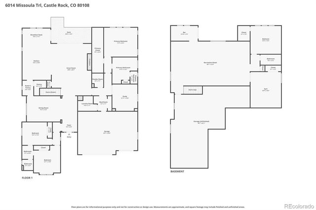 6014 Missoula Trail, Castle Rock, CO 80108