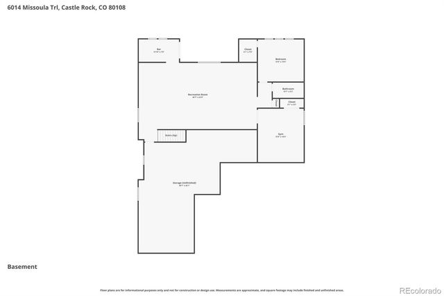 6014 Missoula Trail, Castle Rock, CO 80108