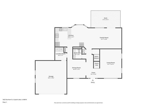 1622 DURHAM Court, Crystal Lake, IL 60014