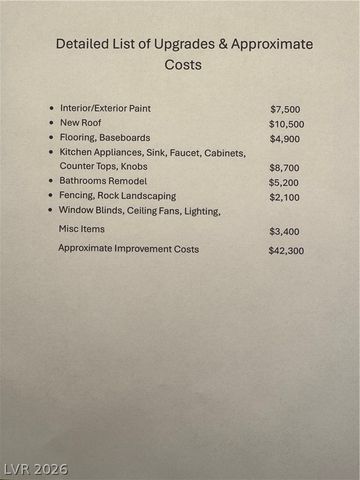 4020 Pamela Way, Las Vegas, NV 89115