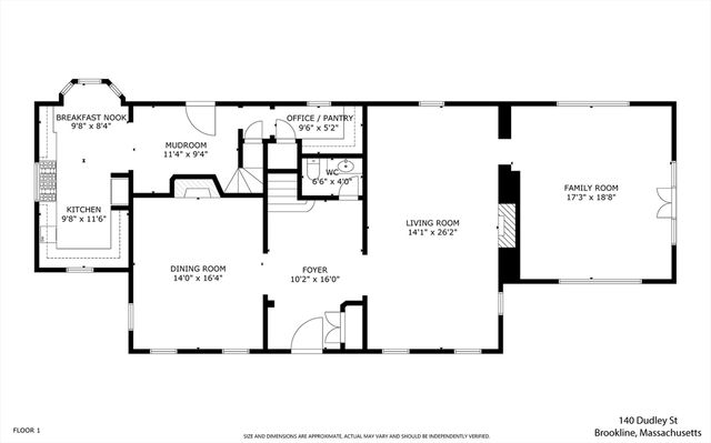 140 Dudley St, Brookline, MA 02445