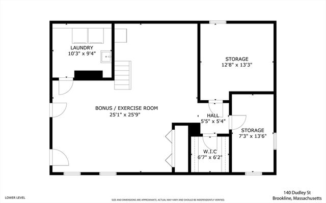 140 Dudley St, Brookline, MA 02445