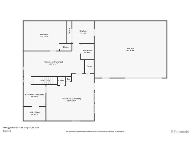34403 Upper Bear Creek Rd, Evergreen, CO 80439