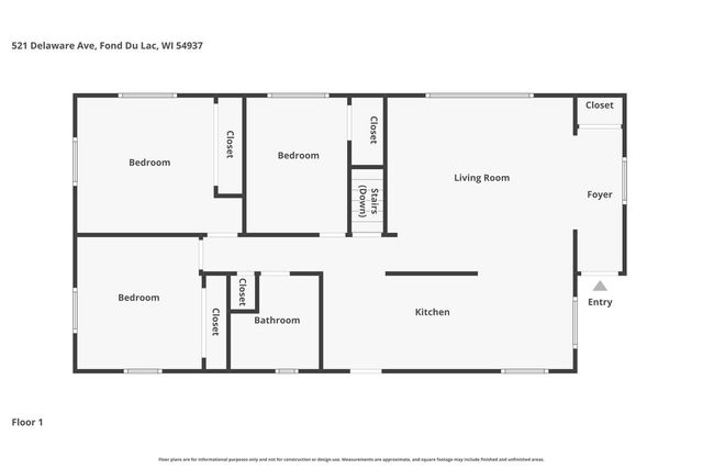 521 DELAWARE AVENUE, North Fond Du Lac, WI 54937