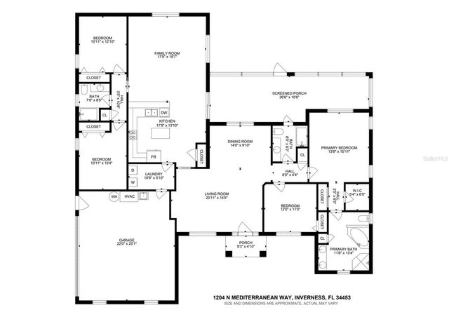 1204 N MEDITERRANEAN WAY, Inverness, FL 34453