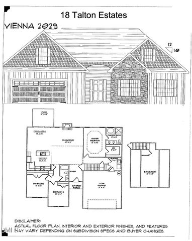 206 Talton Estates Drive, Pikeville, NC 27863