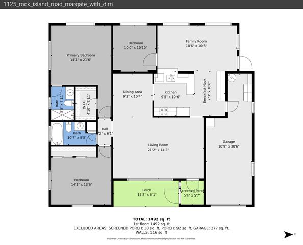 1125 N Rock Island Road, Margate, FL 33063