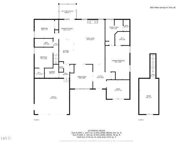 5082 Willows Edge Drive, Sims, NC 27880