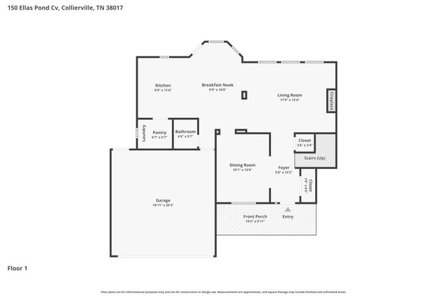 150 ELLAS POND CV, Collierville, TN 38017