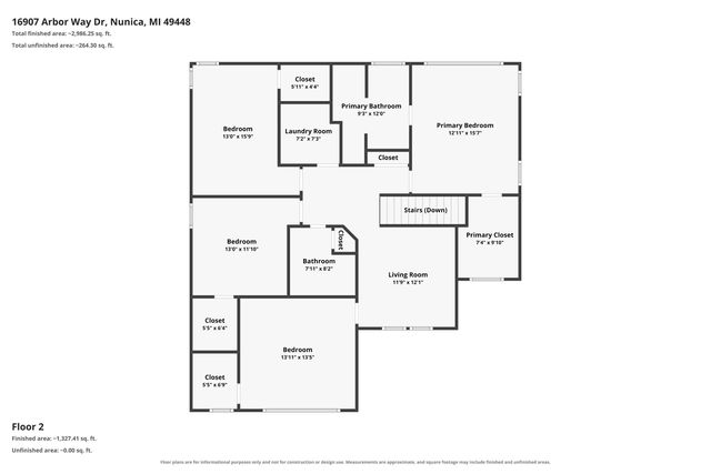 16907 Arbor Way Drive, Crockery Twp, MI 49448