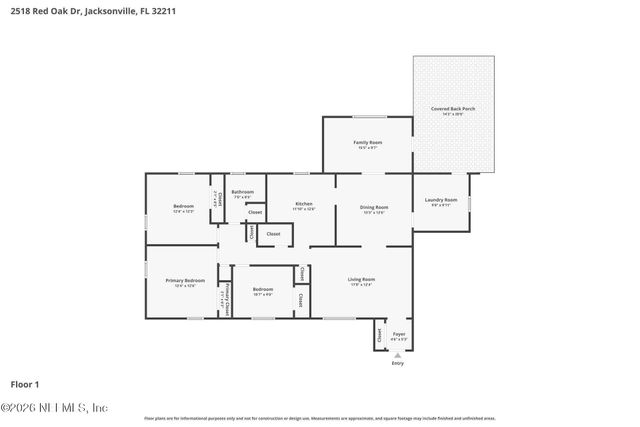 2518 RED OAK Drive, Jacksonville, FL 32211