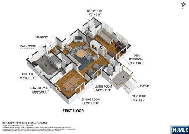 61 Hawthorne Terrace, Leonia, NJ 07605