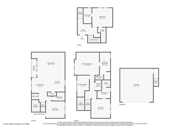 1113 W 18th Street B, Houston, TX 77008