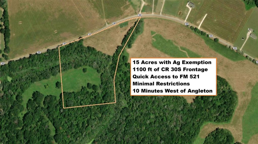Lot B County Road 30s, Angleton, TX 77515