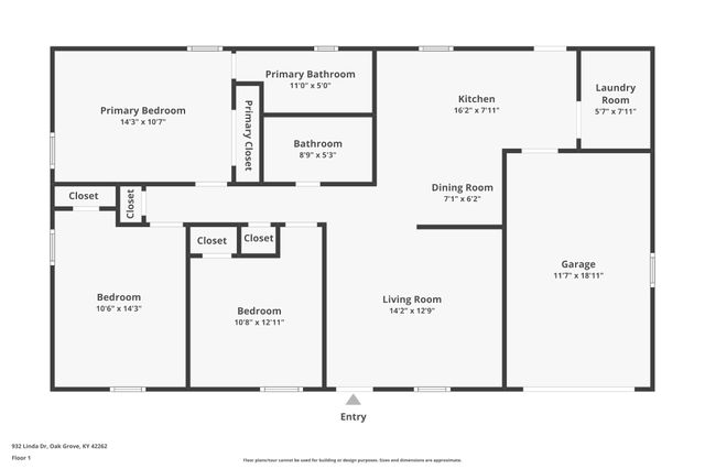 932 Linda Dr, Oak Grove, KY 42262