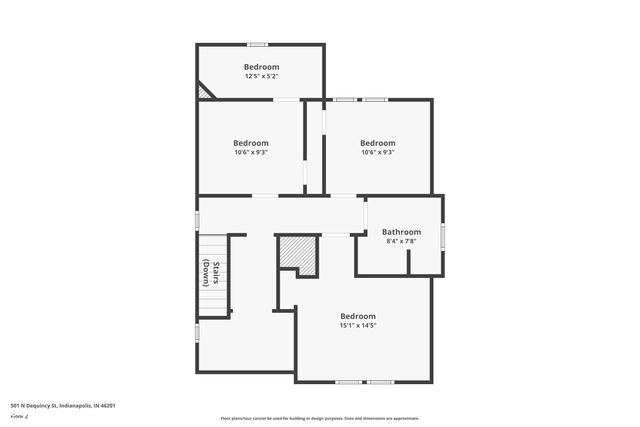 501 N Dequincy Street, Indianapolis, IN 46201