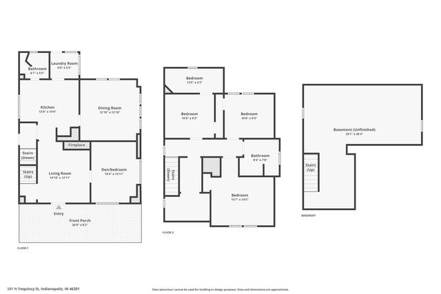 501 N Dequincy Street, Indianapolis, IN 46201