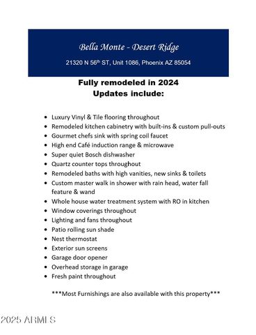 21320 N 56TH Street 1086, Phoenix, AZ 85054