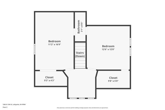 1205 N 13th Street, Lafayette, IN 47904