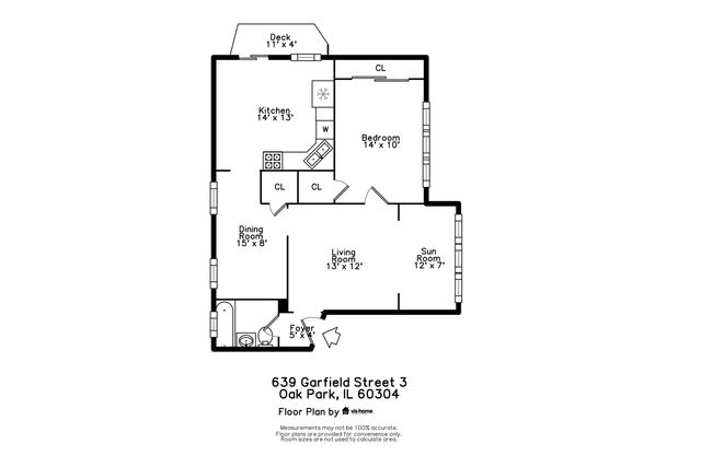 639 Garfield Street 3, Oak Park, IL 60304