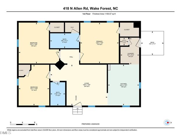 418 N Allen Road, Wake Forest, NC 27587