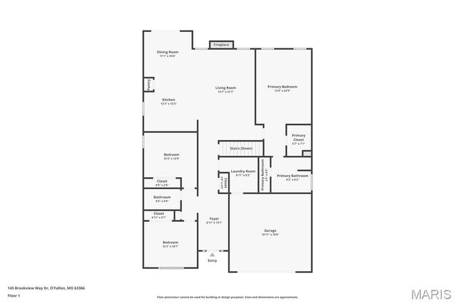 145 Brookview Way Drive, O'fallon, MO 63366