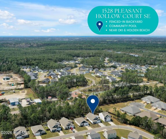 1528 Pleasant Hollow Court SE, Bolivia, NC 28422